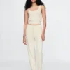 Pantaloni da pigiama in cotone a nido d’ape CashSoft