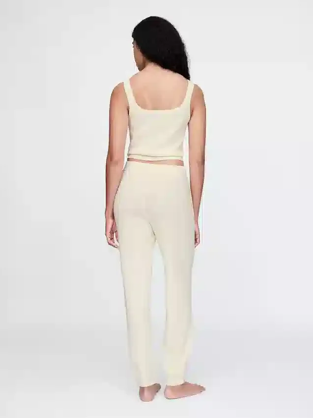 Pantaloni da pigiama in cotone a nido d’ape CashSoft