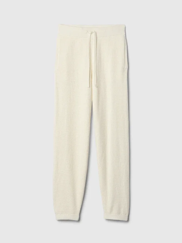 Pantaloni da pigiama in cotone a nido d’ape CashSoft