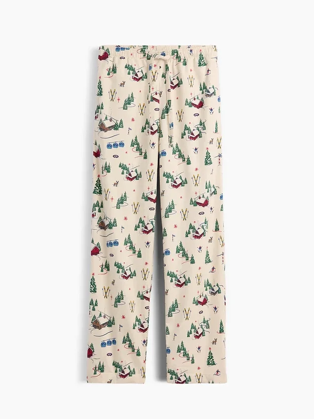Pantaloni da pigiama in flanella morbidissima per adulti