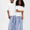 Pantaloni da pigiama in flanella riciclata per bambini