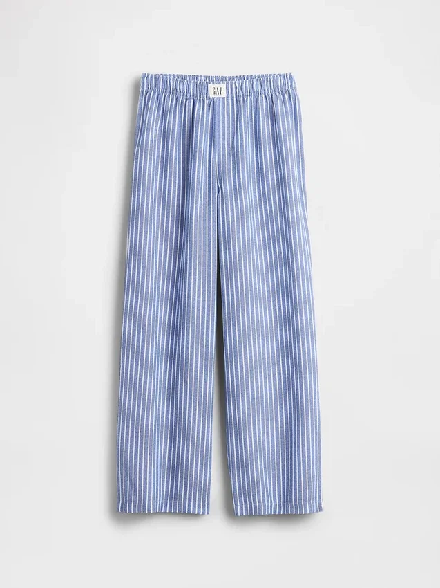 Pantaloni da pigiama in flanella riciclata per bambini