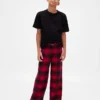 Pantaloni da pigiama in flanella riciclata per bambini Stranger Things