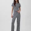 Pantaloni da pigiama in maglia pointelle