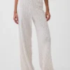 Pantaloni da pigiama in maglia pointelle