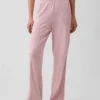 Pantaloni da pigiama in maglia pointelle
