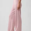 Pantaloni da pigiama in maglia pointelle