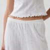Pantaloni da pigiama in maglia pointelle
