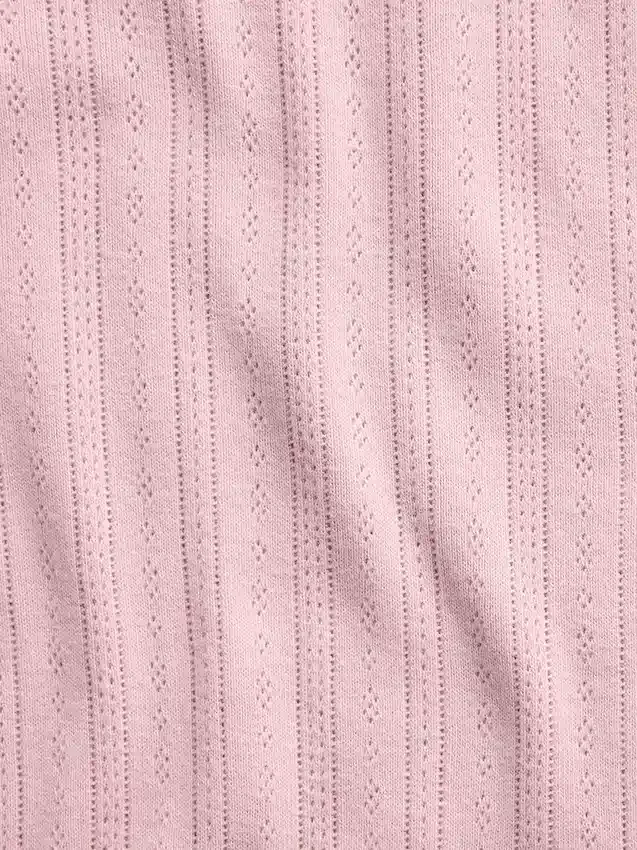 Pantaloni da pigiama in maglia pointelle