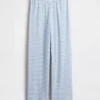 Pantaloni da pigiama in maglia pointelle