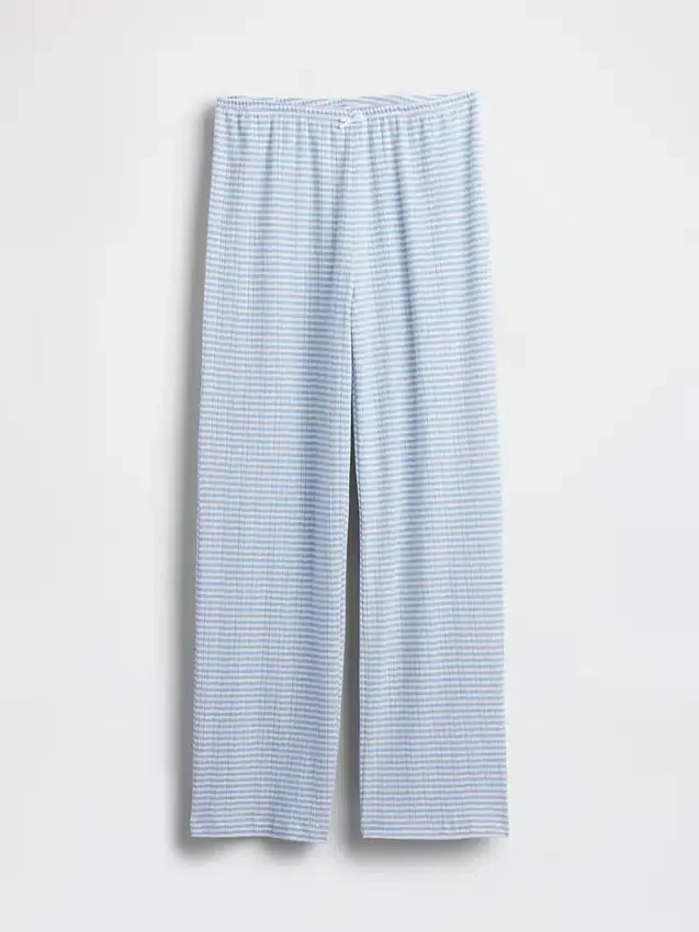 Pantaloni da pigiama in maglia pointelle