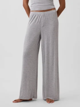 Pantaloni da pigiama in modal a costine morbidissimi