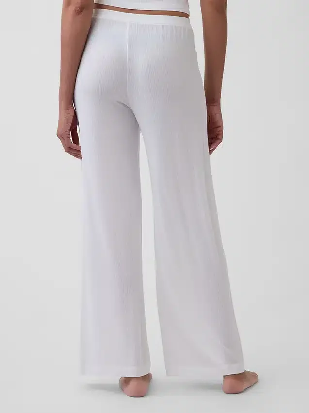 Pantaloni da pigiama in modal a costine morbidissimi