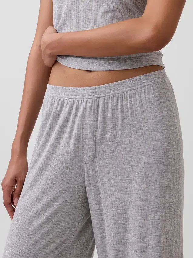 Pantaloni da pigiama in modal a costine morbidissimi