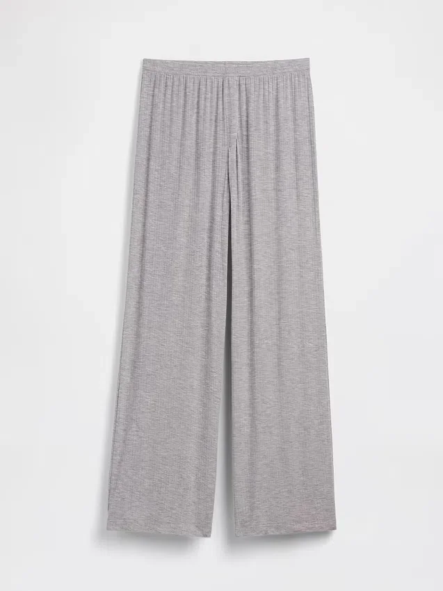 Pantaloni da pigiama in modal a costine morbidissimi