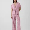 Pantaloni da pigiama in popeline