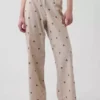 Pantaloni da pigiama in popeline