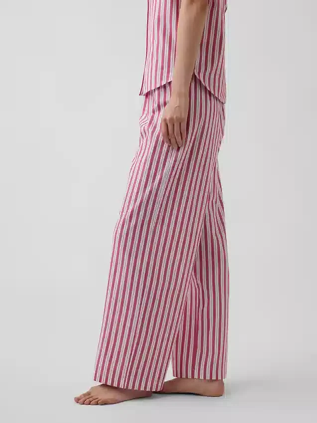 Pantaloni da pigiama in popeline
