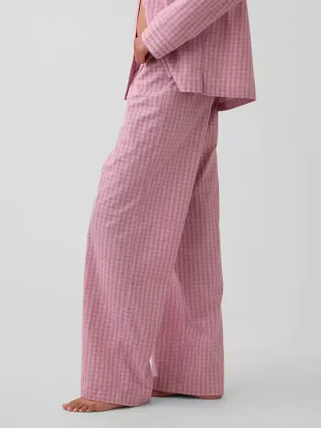 Pantaloni da pigiama in popeline