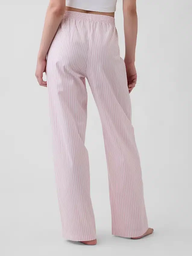 Pantaloni da pigiama in popeline