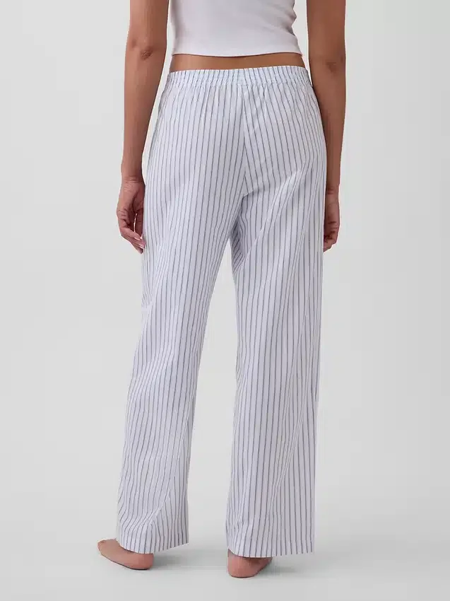 Pantaloni da pigiama in popeline