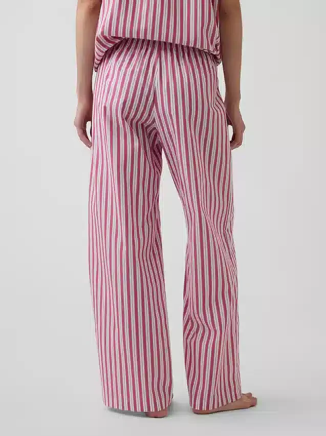 Pantaloni da pigiama in popeline