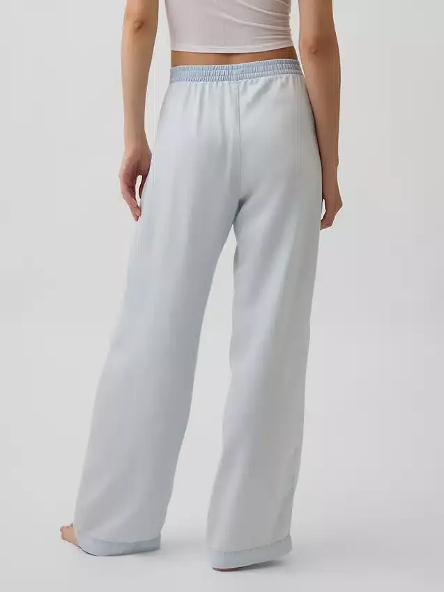 Pantaloni da pigiama in popeline