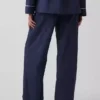 Pantaloni da pigiama in popeline