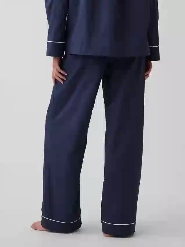 Pantaloni da pigiama in popeline