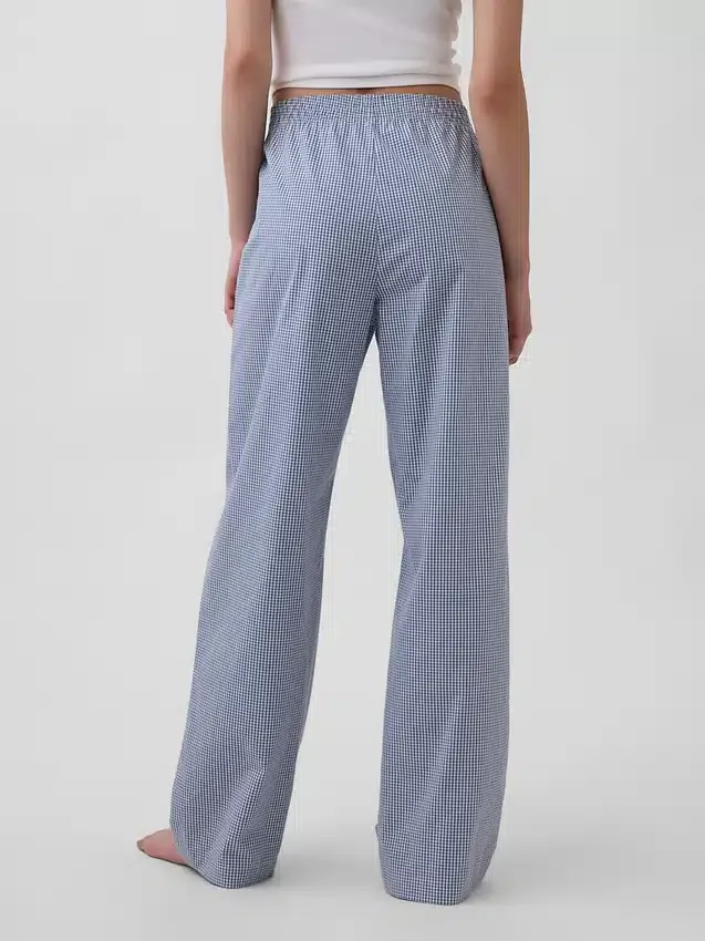 Pantaloni da pigiama in popeline
