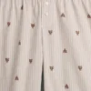 Pantaloni da pigiama in popeline