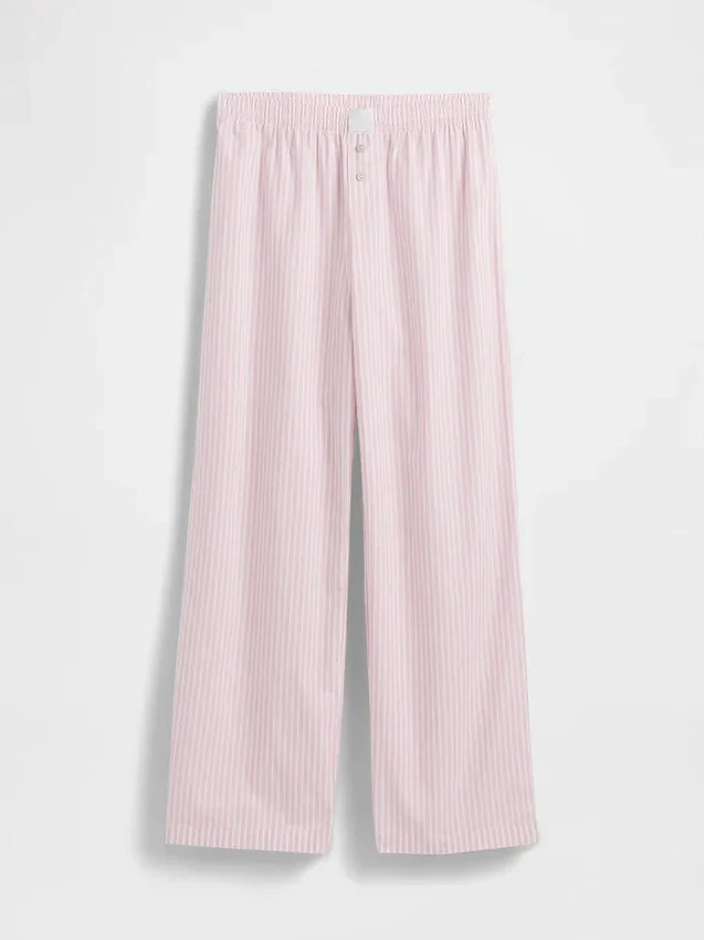 Pantaloni da pigiama in popeline