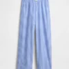 Pantaloni da pigiama in popeline