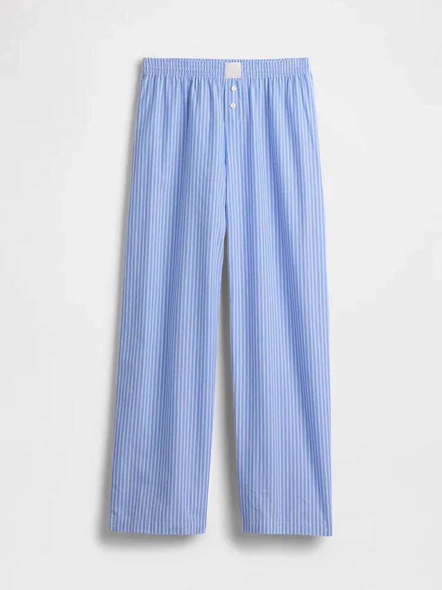 Pantaloni da pigiama in popeline