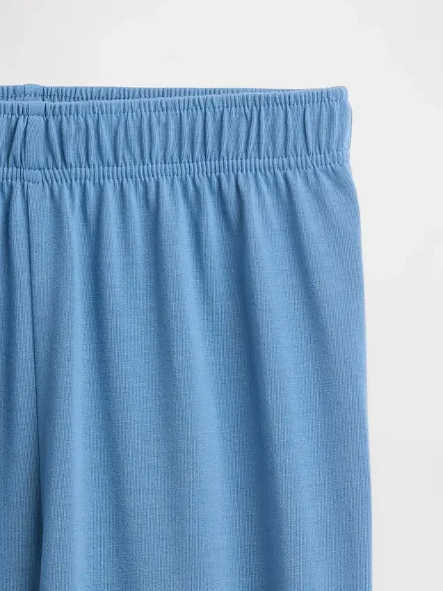 Pantaloni da pigiama in tessuto riciclato per bambini