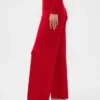 Pantaloni da pigiama leggeri CashSoft con motivo a cuori in maglia pointelle