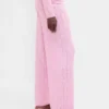 Pantaloni da pigiama leggeri CashSoft con motivo a cuori in maglia pointelle