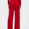 Pantaloni da pigiama leggeri CashSoft con motivo a cuori in maglia pointelle