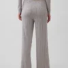 Pantaloni da pigiama leggeri CashSoft con motivo a cuori in maglia pointelle