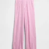 Pantaloni da pigiama leggeri CashSoft con motivo a cuori in maglia pointelle