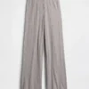 Pantaloni da pigiama leggeri CashSoft con motivo a cuori in maglia pointelle