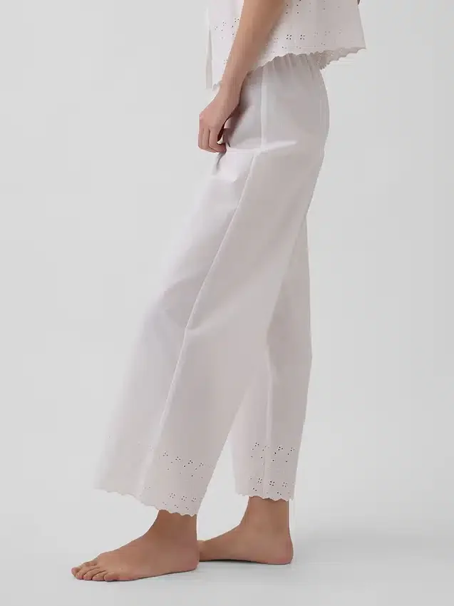 Pantaloni da pigiama ricamati