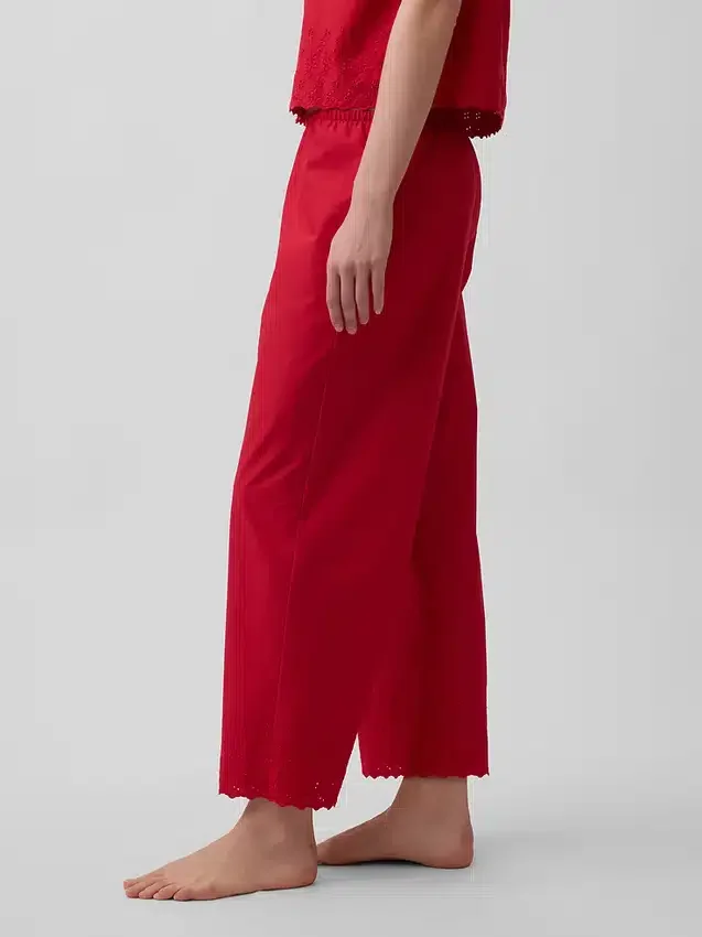 Pantaloni da pigiama ricamati