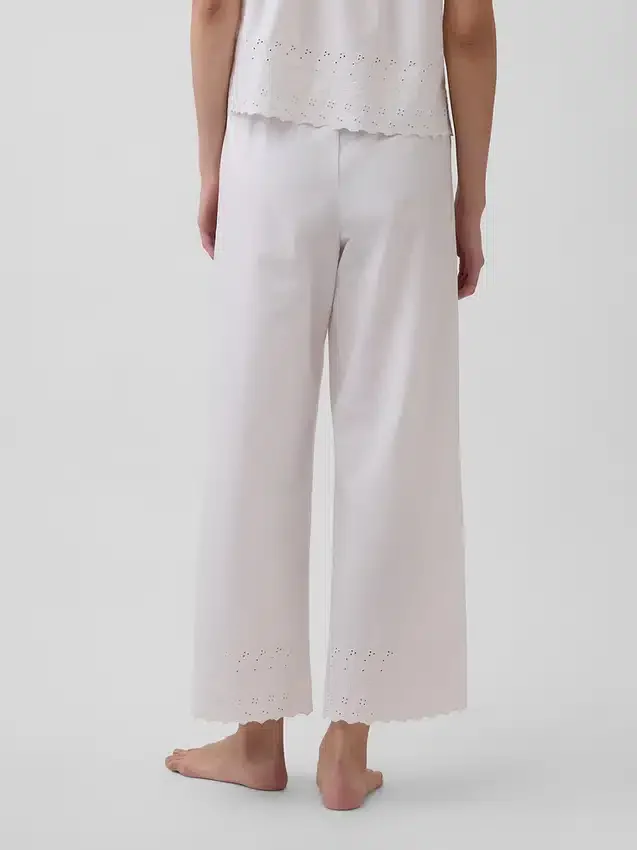 Pantaloni da pigiama ricamati