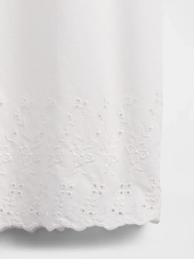 Pantaloni da pigiama ricamati