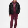 Pantaloni da tuta da adulto in tessuto pesante con logo, vestibilità comoda