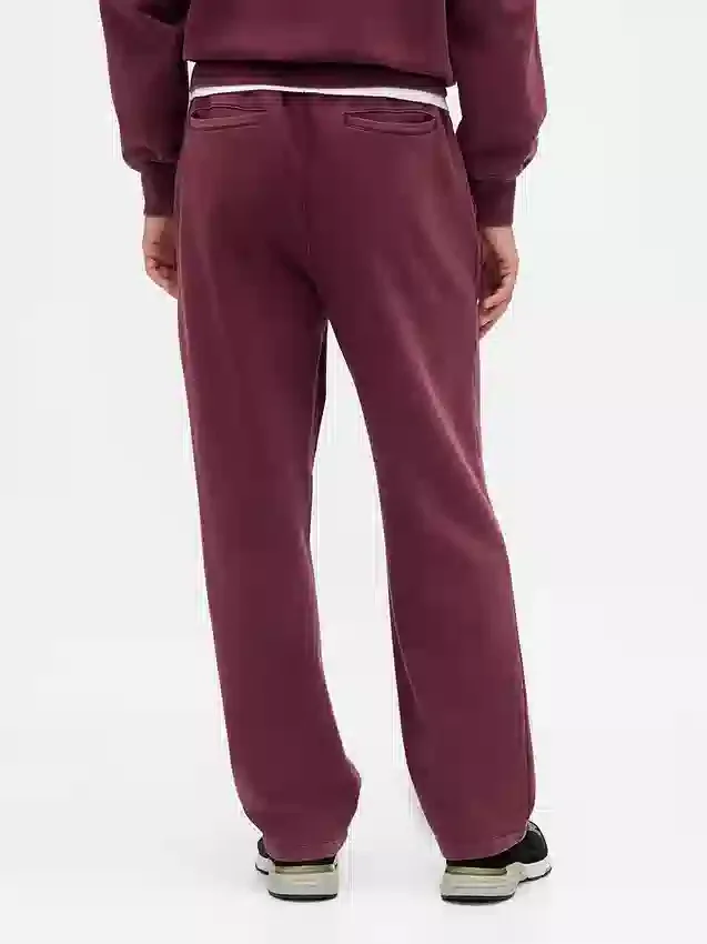Pantaloni da tuta da adulto in tessuto pesante con logo, vestibilità comoda