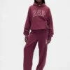Pantaloni da tuta da adulto in tessuto pesante con logo, vestibilità comoda