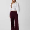 Pantaloni da tuta in tessuto pesante dal taglio comodo