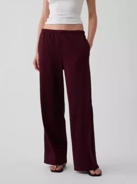 Pantaloni da tuta in tessuto pesante dal taglio comodo